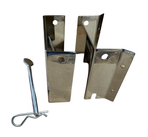 Boat Berley Bucket and Muncher rod 316 Stainless Steel Viper Transom mount - Picture 4 of 10