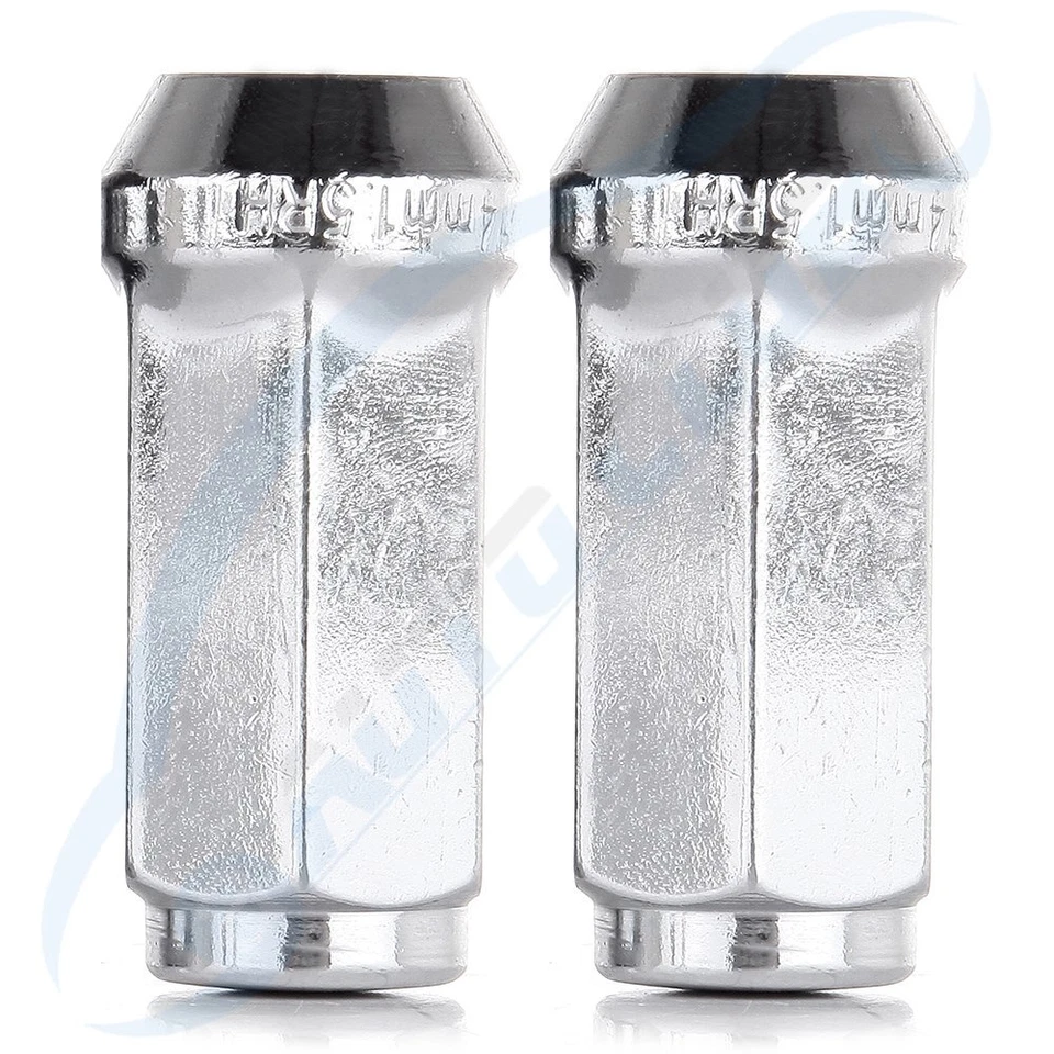 24 Chrome 14X1.5 Lug Nut Fits Chevrole Silverado GMC Sierra 1500 Tahoe Avalanche Foto 2 de 4