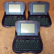Lot of 3- Apple Newton eMate 300 Laptop Computer Only 1997 H0208 Vintage PARTS