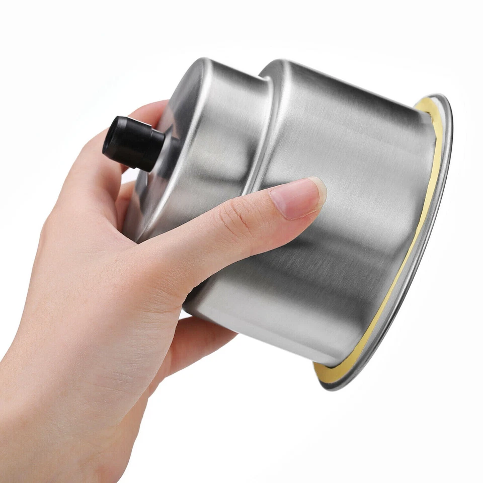 2x Stainless Steel Cup Drink Holders for Marine Boat Car Truck Camper RV w Drain Foto 4 de 4