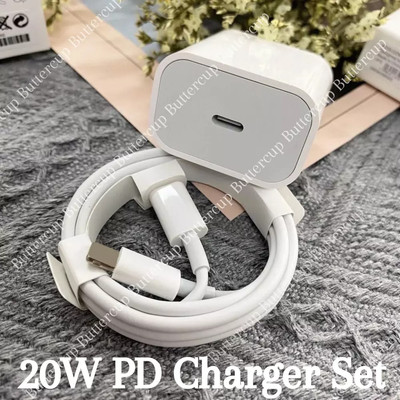 PD 20W USB C Type C Adapter Fast Charger For iPhone 15/14/13/12/11/ProMax/XR Lot