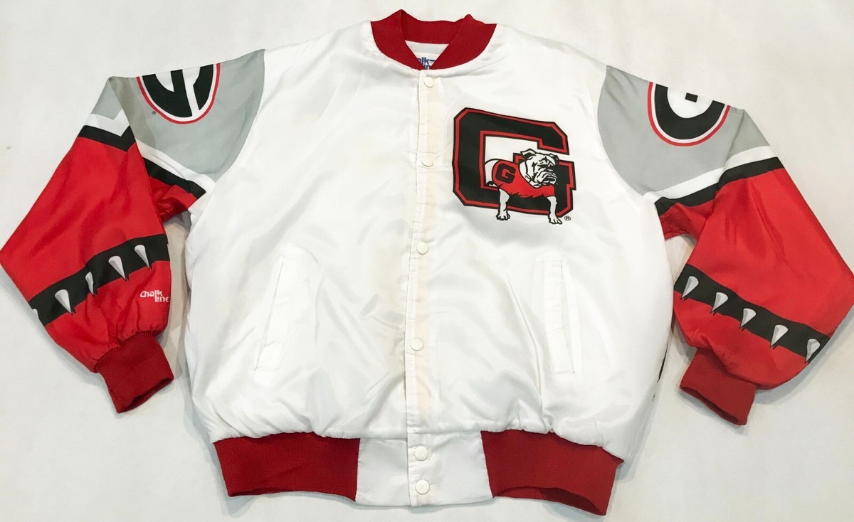 Vintage Chalk Line Georgia Bulldogs NCAA Bomber Fanimation