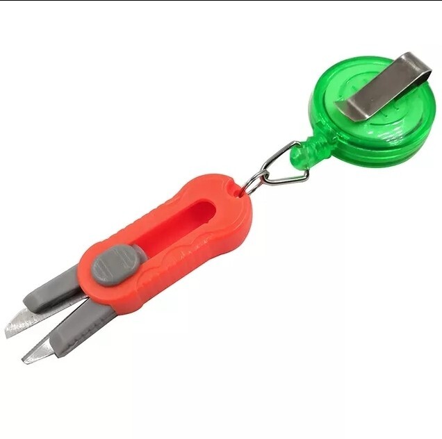Retractable Fishing Scissors for Braid and Line Cutting  -image