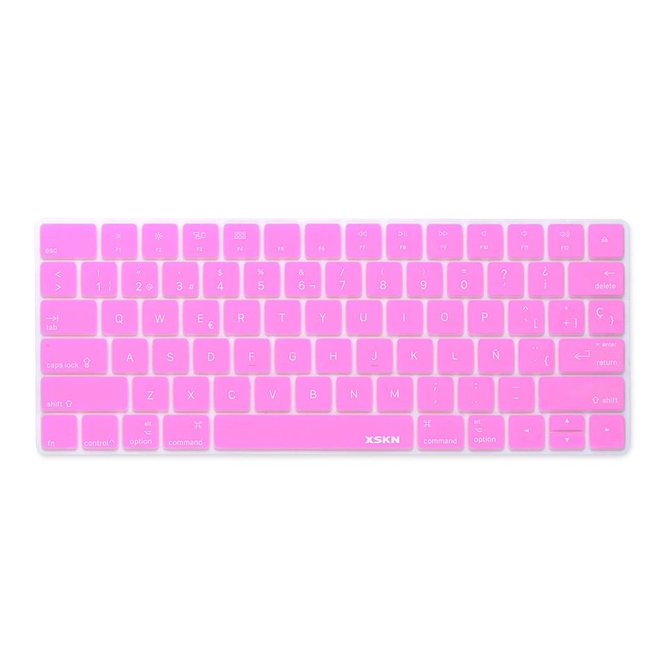 XSKN Spanish Silicone Keyboard Cover for US Layout Apple Magic Keyboard A1644 - Image 2 of 4