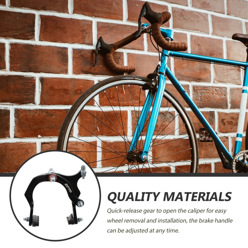 Bike Rim Brake Bicycle Long Arm Front Caliper Adjustable Handle Child