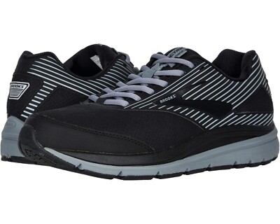 Brooks Z4922* Mens Black Addiction Walker Suede Sneakers Size 13 EE