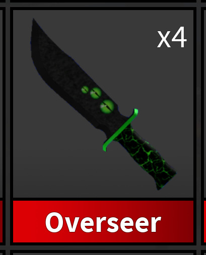 Overseer – Murder Mystery 2 Knife Value & Characteristics : r