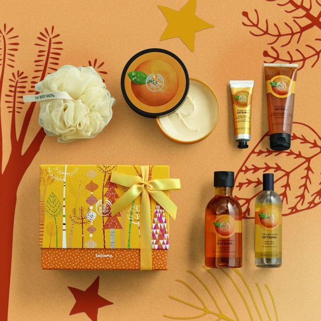 The Body Shop Satsuma Premium Selection Medium Gift Set eBay