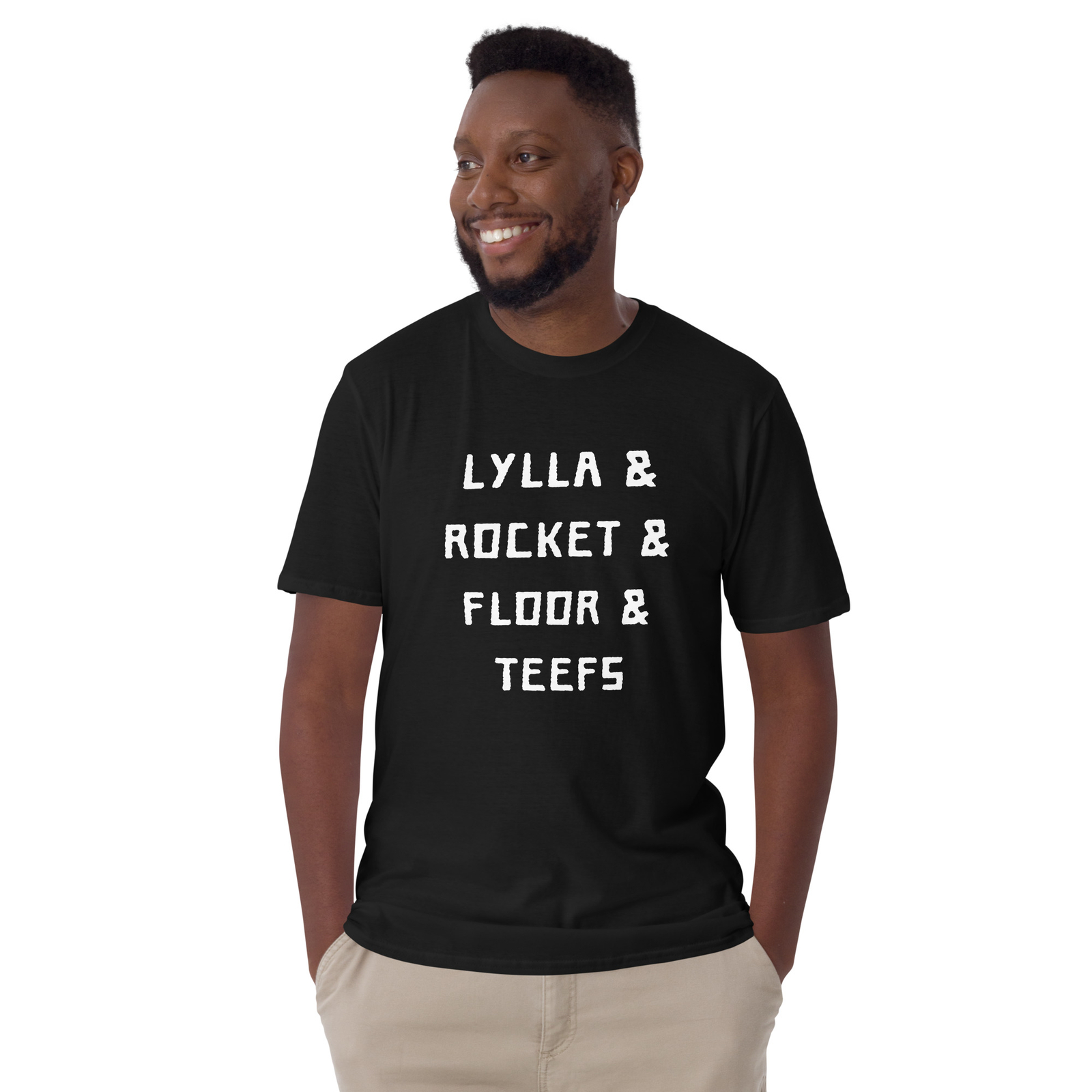 Camiseta unisex manga corta Lylla and Rocket and Floor and Teefs