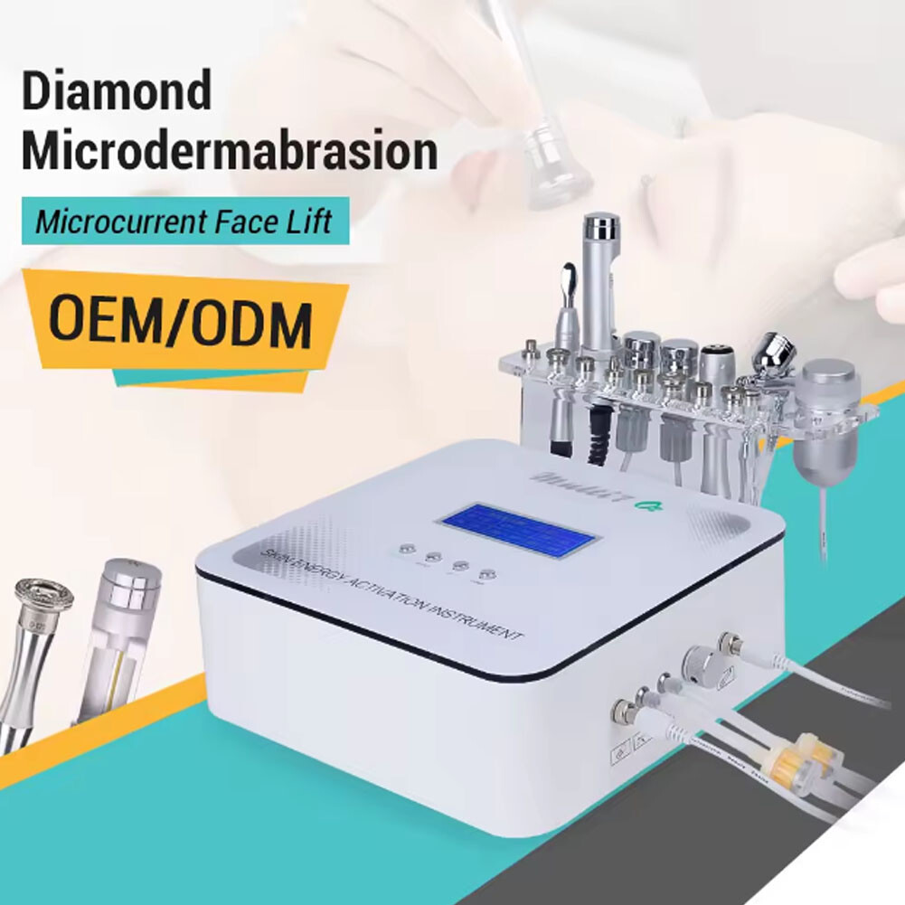 Facial 7 in 1 Oxygen Rf Electroporation Spa Microcurrent Face Lift