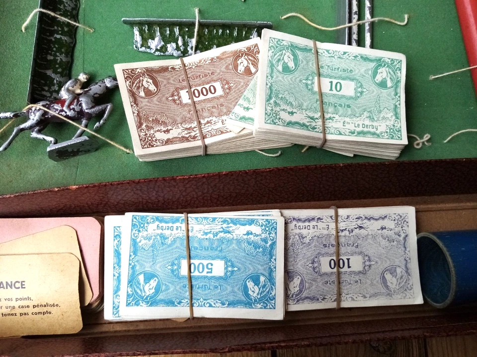 c. 1930 - JEU ANCIEN "LE TURFISTE" - Course de chevaux PMU Turf Hippisme Derby - Photo 2/4