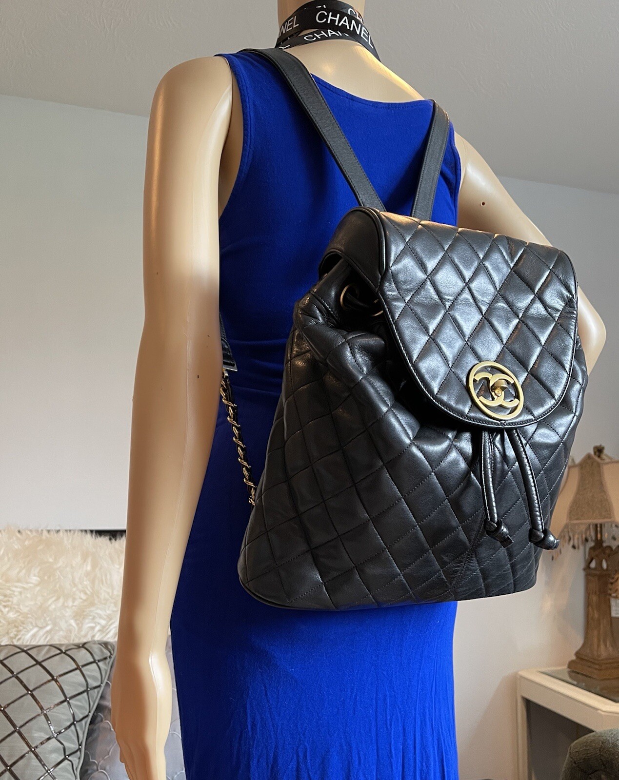 Authentic Chanel Backpack - image 7