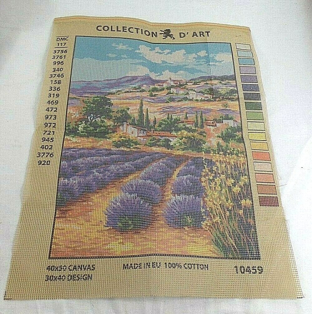 Kunstsammlungen Gemälde zum Sticken Lavendelfeld Ref. CA10.459