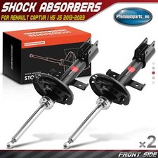 2x Shock Absorbers Front for Renault Captur I H5 J5 2013-2023 3338008 543021361R