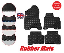 Hyundai Tucson 2015 Onwards Tailored Car 3mm Rubber Mats & Edgings 4pcs