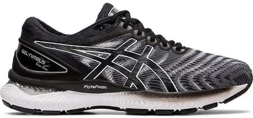 ASICS Gel Nimbus 22 Wide White Black