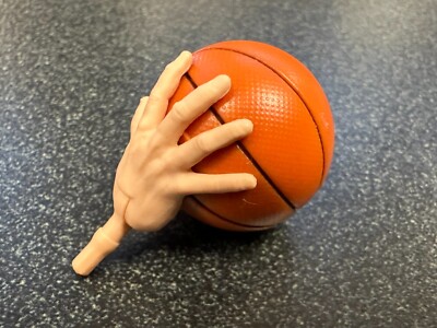 Starting Lineup (MALE HAND W/BALL ONLY) 6'' Scale MINT Basketball Prop Luka