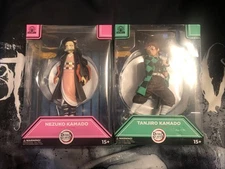 CultureFly Demon Slayer Figure Lot [NIB] Tanjiro & Nezuko [READ DESC!]