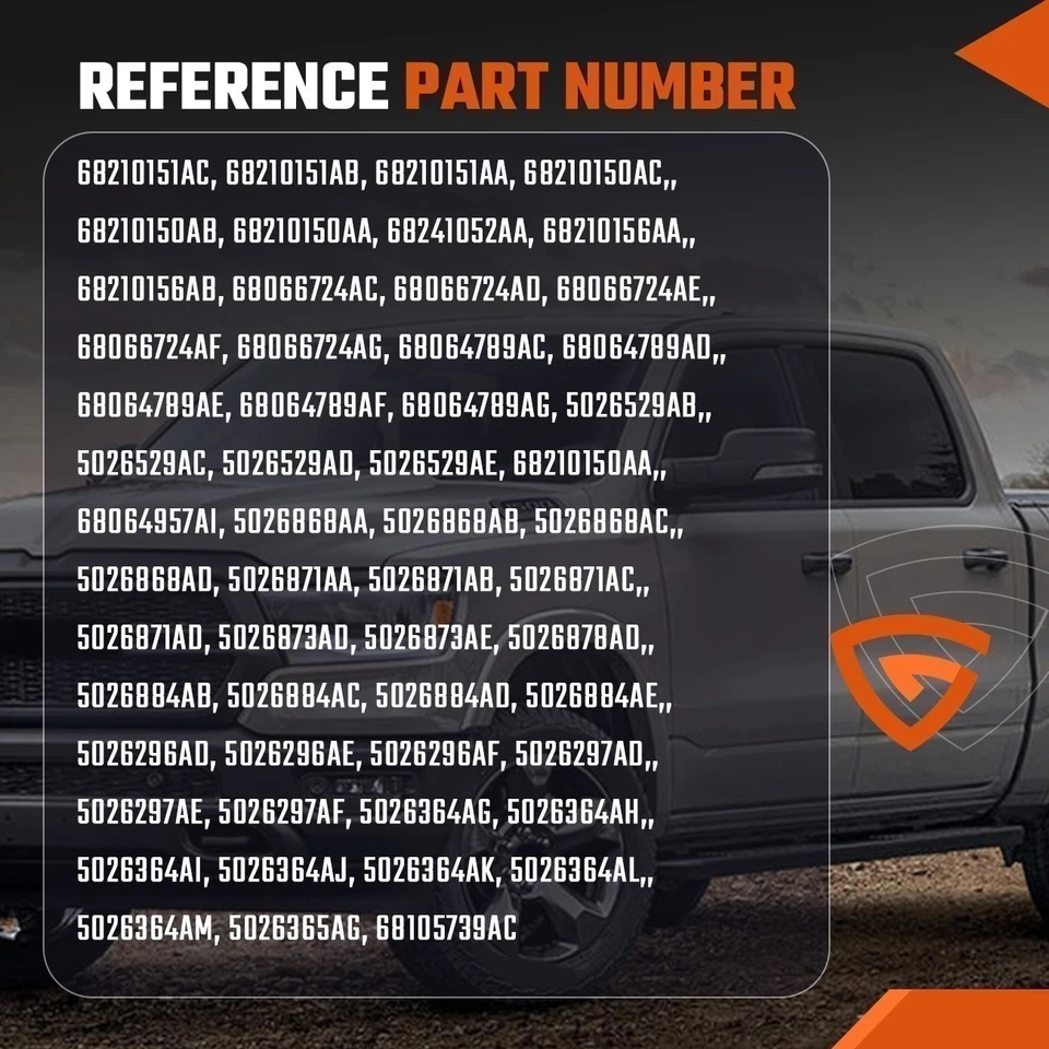 Módulo nodo de encendido inalámbrico para Dodge Ram 2500 3500 2009-12 - con teclas 68210151AC Foto 3 de 4