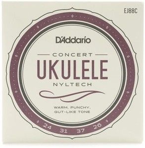 D'Addario Nyltech Concert Ukulele Strings (2 Boîte)