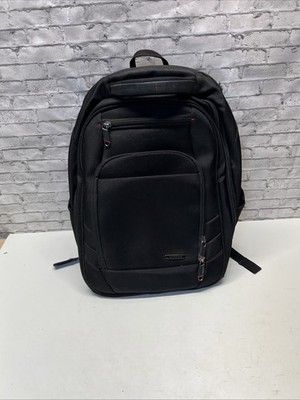 Samsonite Black Laptop Bag Backpack Perfect Fit TSA  Friendly EUC