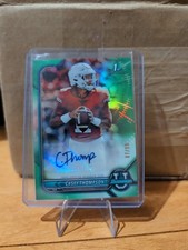 2022 Bowman U Football 1st Bowman Green Auto Casey Thompson #BCPA-CT /99