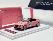 CZ Howie 1:64 Pink Pig C63s Coupe Sports Model Diecast Display Car