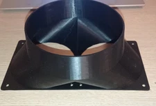 Antminer Fan Duct 2x120mm to 150mm