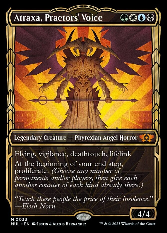 Atraxa, Praetors' Voice - Multiverse Legends NM, English MTG March of the Machin