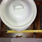 Homer Laughlin 4 21 White Ceramic Soup Tureen w/ Lid  Antique. — photo 9