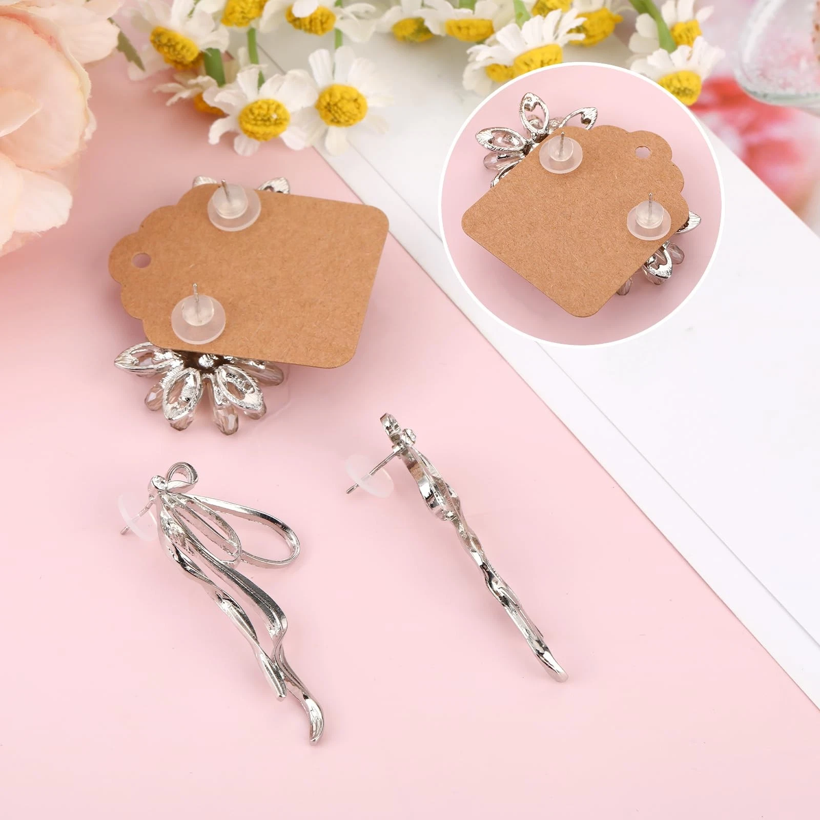 Clear Piercing Discs for Silicone Healing Earrings, Keloids & Belly - product detail image 6