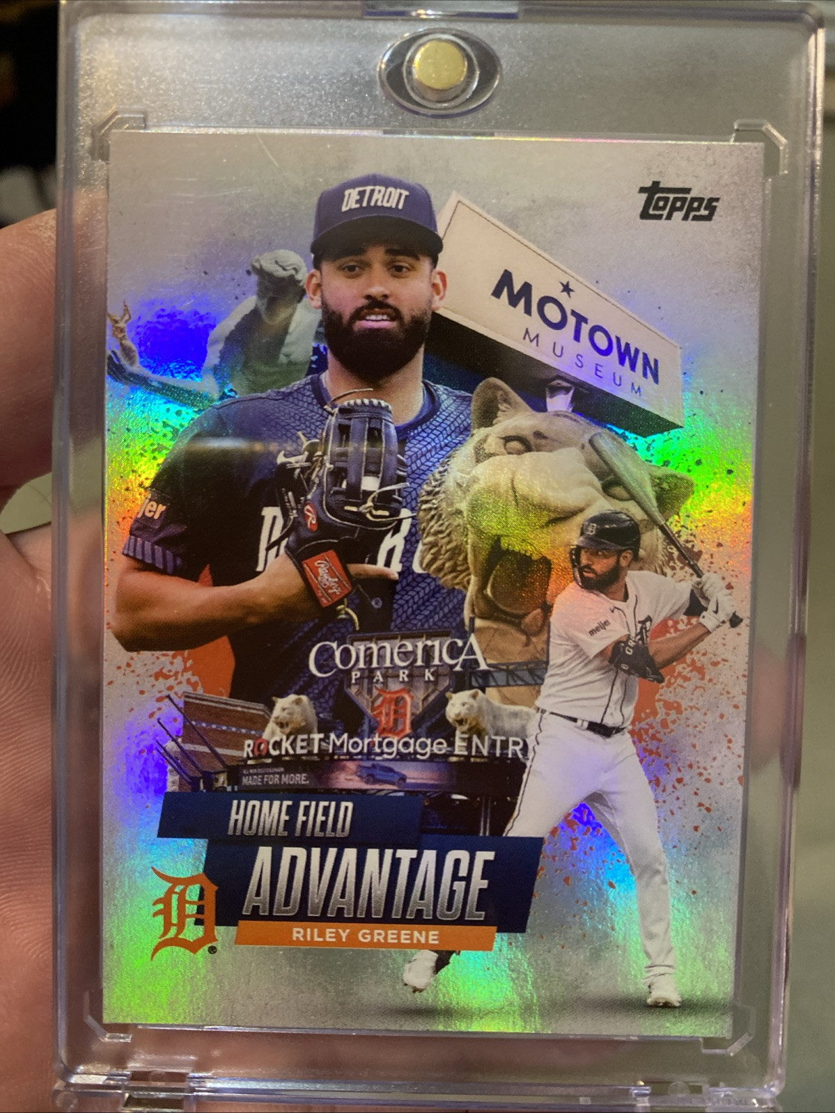 Riley Greene 2025 Topps Series 1 Home Field Advantage #HA-19 Case Hit