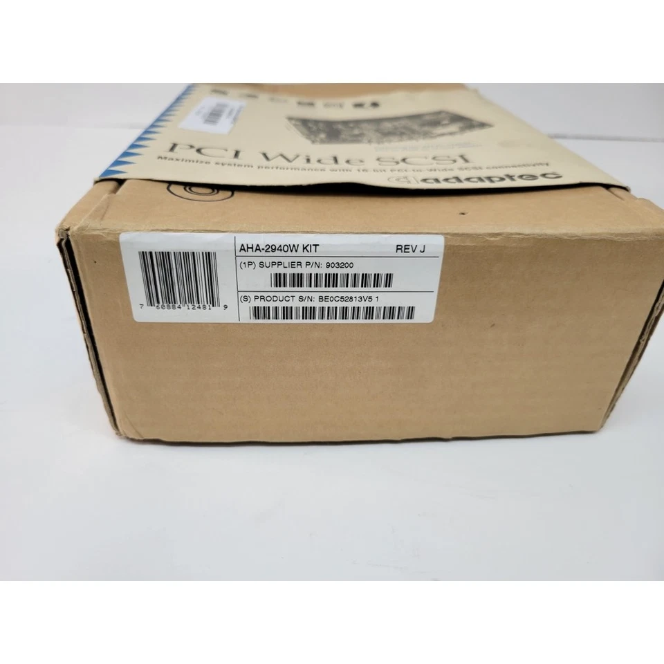 Vintage ADAPTEC AHA-2940W Kit - New Open Box - Image 4 of 4