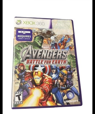 Xbox 360 : Marvel Avengers: Battle For Earth Video Games KINECT