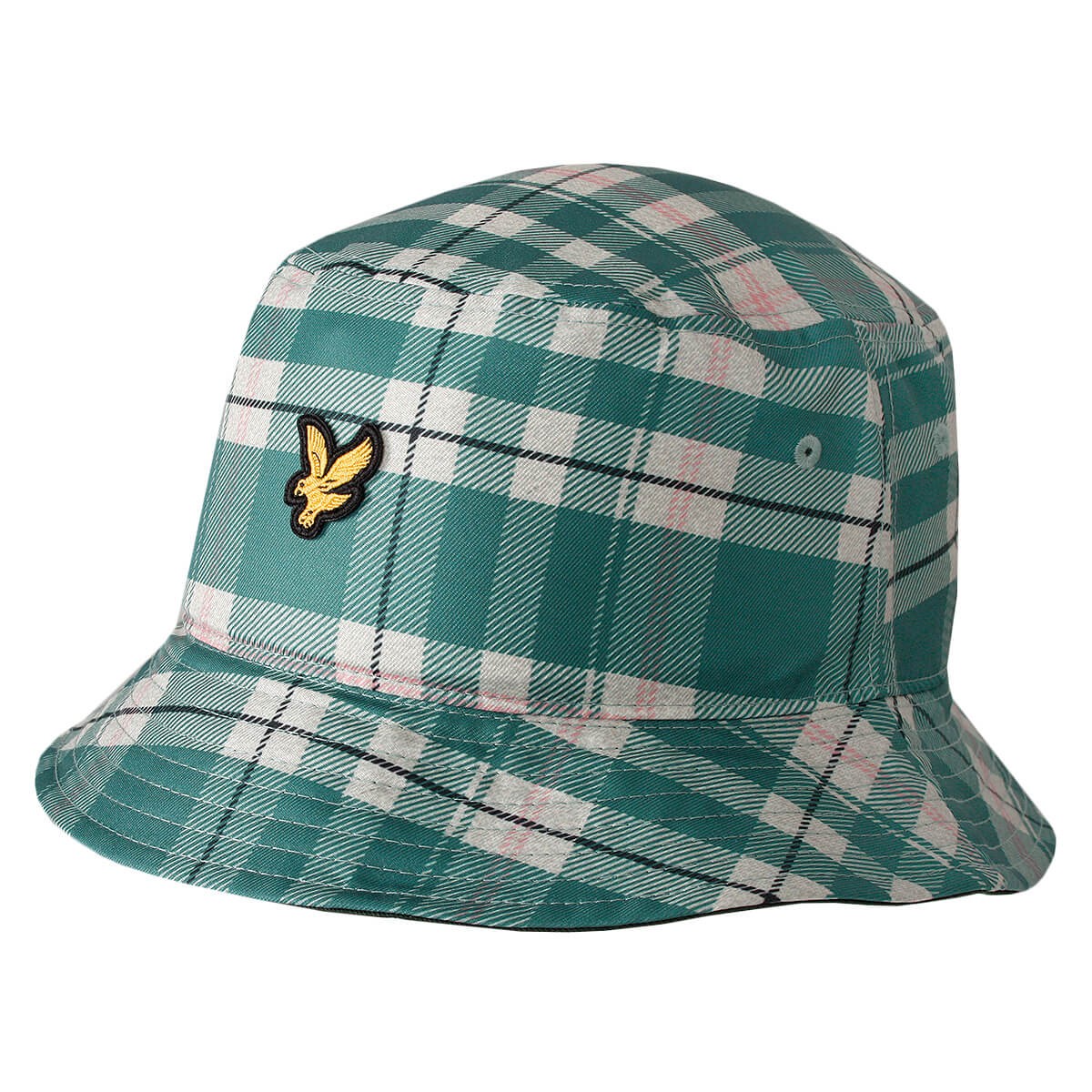 Lyle & Scott Mens 2026 Tartan Bucket Hat - Everglade - One Size