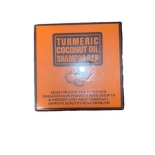 2 Pack Ginger Hair Regrowth Shampoo Bar Turmeric Soap for Hair Growth 4.2oz 120g