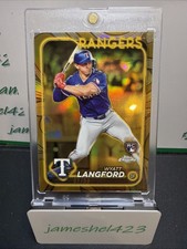 2024 Topps Gilded Collection - Wyatt Langford #07 /99 (RC)