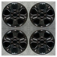 Set 2014-2020 Chevy Sierra Silverado Ld Suburban Tahoe Black Wheels Rims 5647