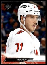 2022-23 Upper Deck Jesper Fast Carolina Hurricanes #34