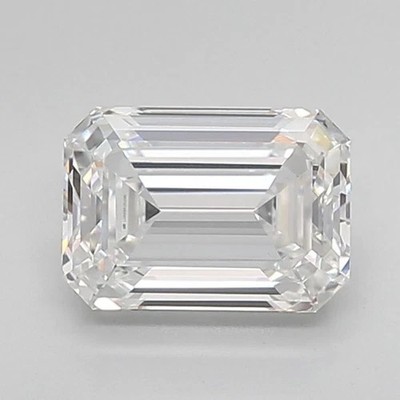 Lab Grown 2.52 Ct EMERALD Cut IGI Certified CVD Diamond I Color VVS2 Clarity