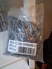 200x M5 x 50 Toolstation Apex Stainless Steel Countersunk Pozi Chopbiard Screws
