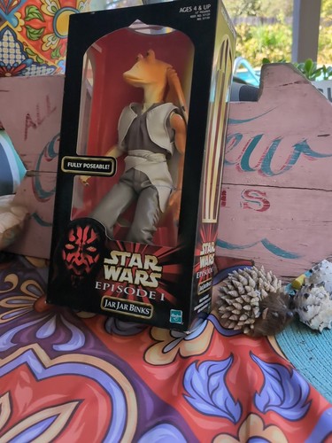 Brandneu Star Wars Episode 1 Glas Jar Binks 12-in Figur voll beweglich brandneu - Bild 20 von 21