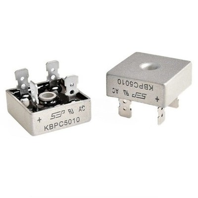 50A 1000V Metal Case Single Phases Diode Bridge   KBPC5010 *nl