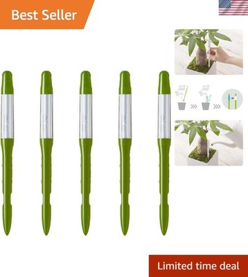 Set of 5 Green Aquameters - Smart Soil Moisture Indicators for Small Pots