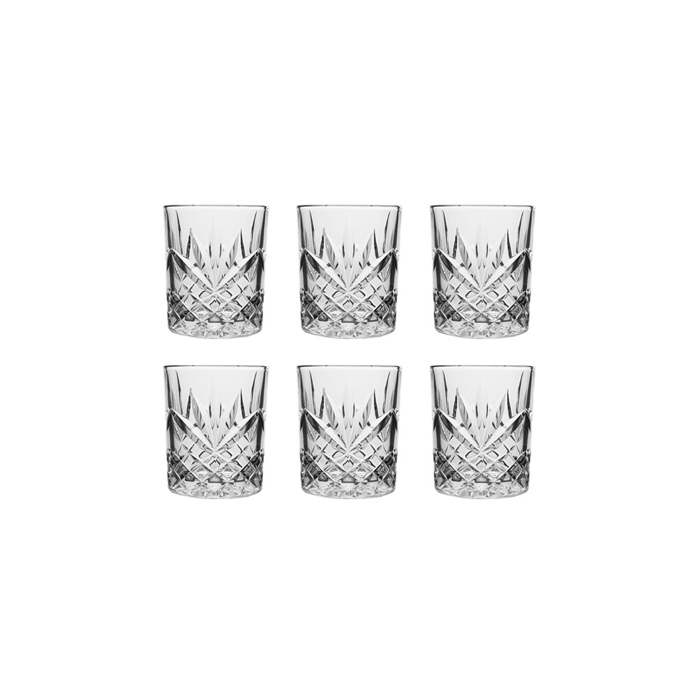 Boite de 6 verres Gatsby 30 cl9.00 cm table passion 9.00x9.00 cm