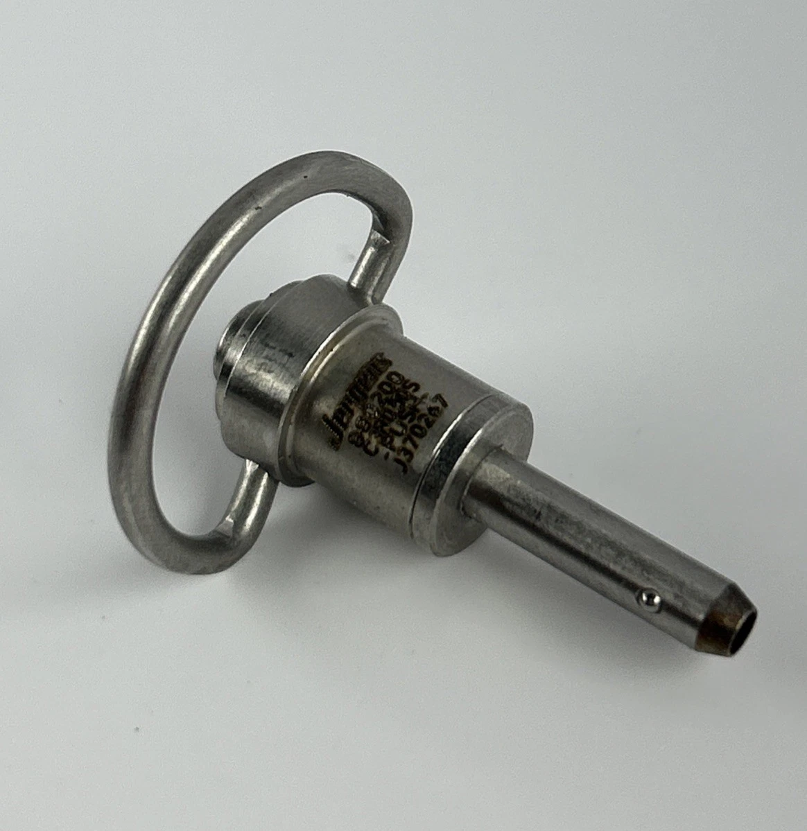 Jergens 880200 Quick Release Pin 3/16 Inch Ring Handle Stainless Steel photo 3