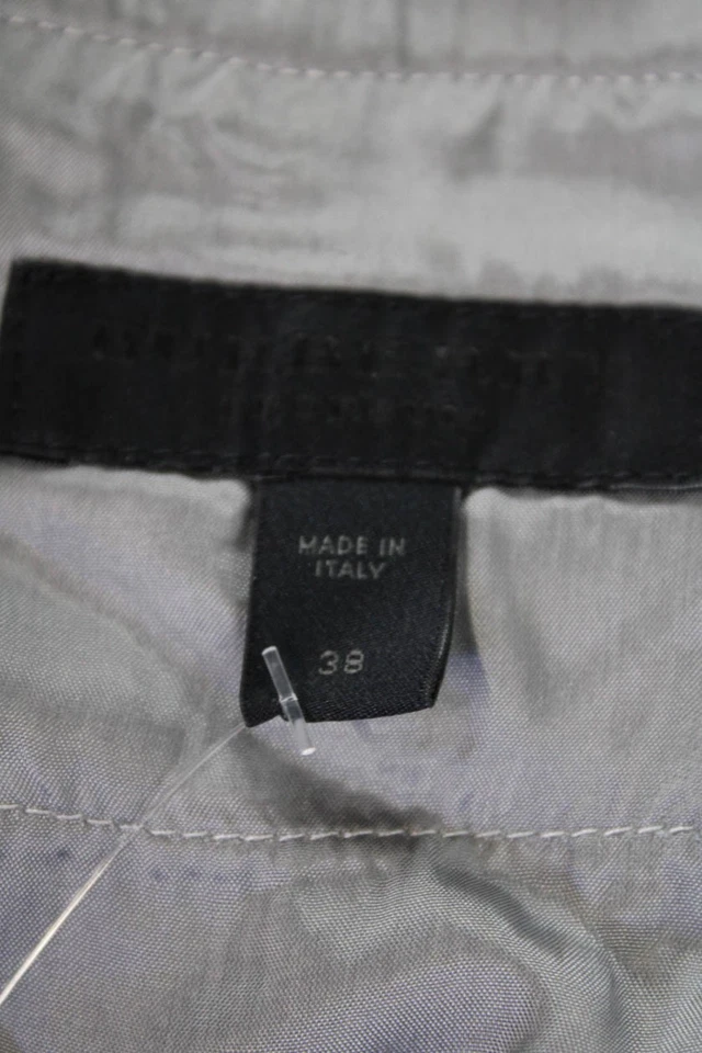 Pantalones de vestir Burberry Prorsum para mujer de lana plisados ajustados grises talla 38 Foto 4 de 4