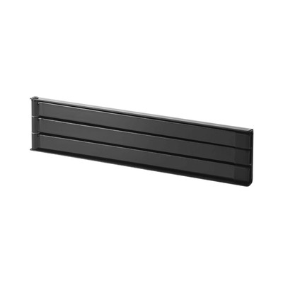 Yamazaki Magnetischer Handtuchhalter Schwarz, ausklappbar und platzspare
