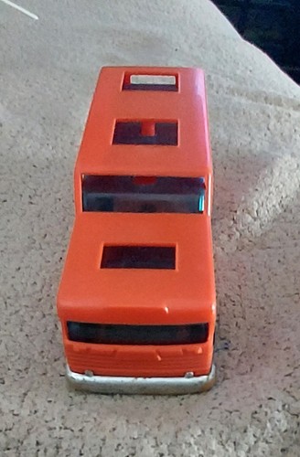 Vintage Windhundbus aus Kunststoff hergestellt von Play Art - Bild 2 von 5