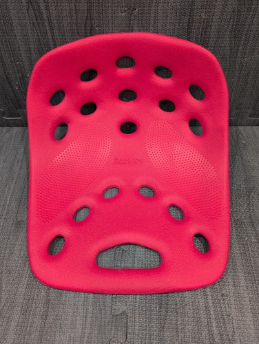 BackJoy Posture + Plus SitSmart Relief Smart Ergonomic Back Pain Red Chair Car